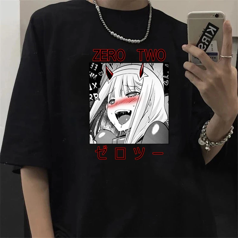 Japanese Anime Women T-shirt Darling In The Franxx Print Short Sleeve T Shirt Female Harajuku Kawaii Zero Two Clothes Tops y2k
Japanese Anime Women T-shirt Darling In The Franxx Print Short Sleeve T Shirt Female Harajuku Kawaii Zero Two Clothes Tops y2k