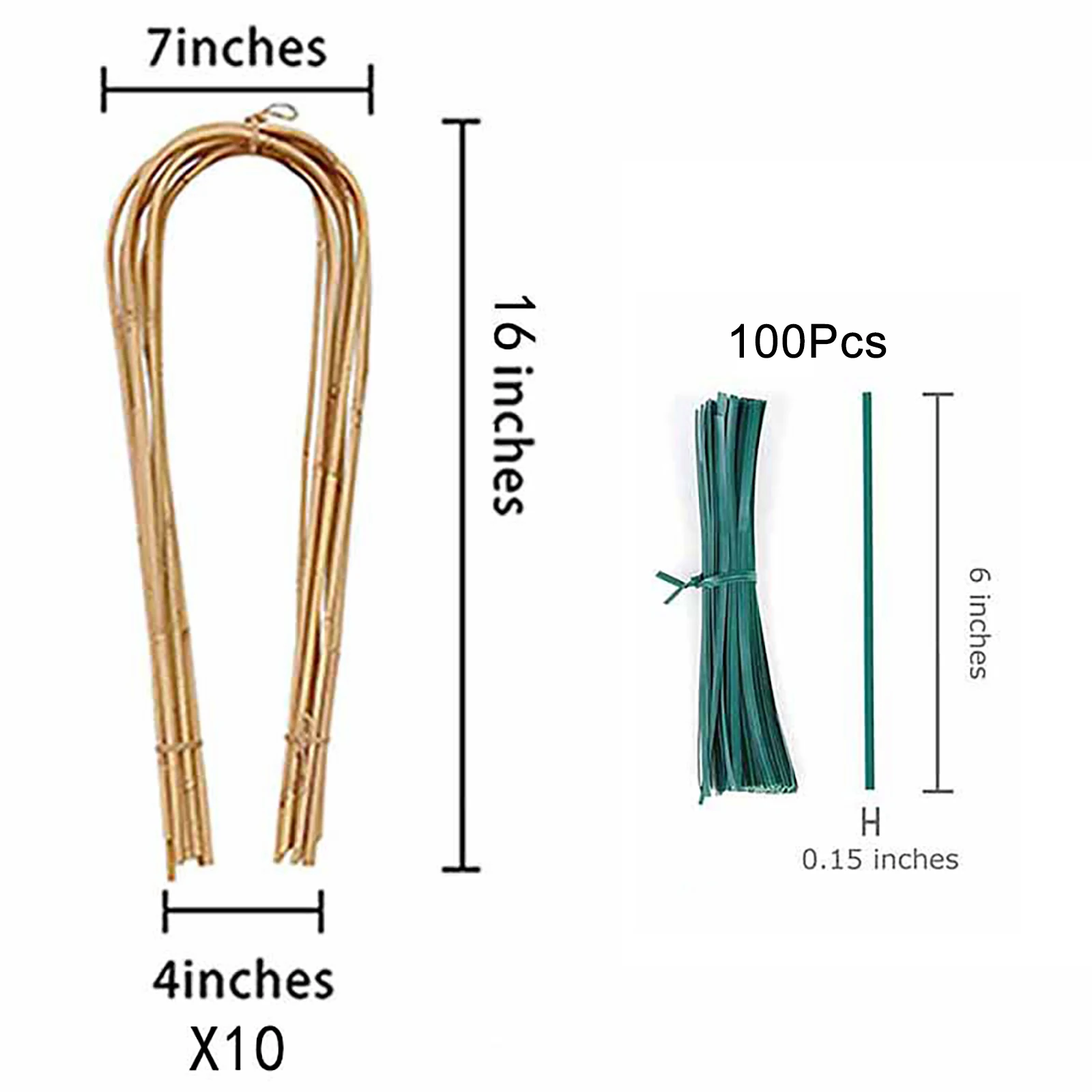 10Pack U Shaped Bamboo Strip Plant Stand Hoop Trellis For Indoor Climbing Plants Vine Ivy Stand Plant Bamboo Flower Stand
10Pack U Shaped Bamboo Strip Plant Stand Hoop Trellis For Indoor Climbing Plants Vine Ivy Stand Plant Bamboo Flower Stand