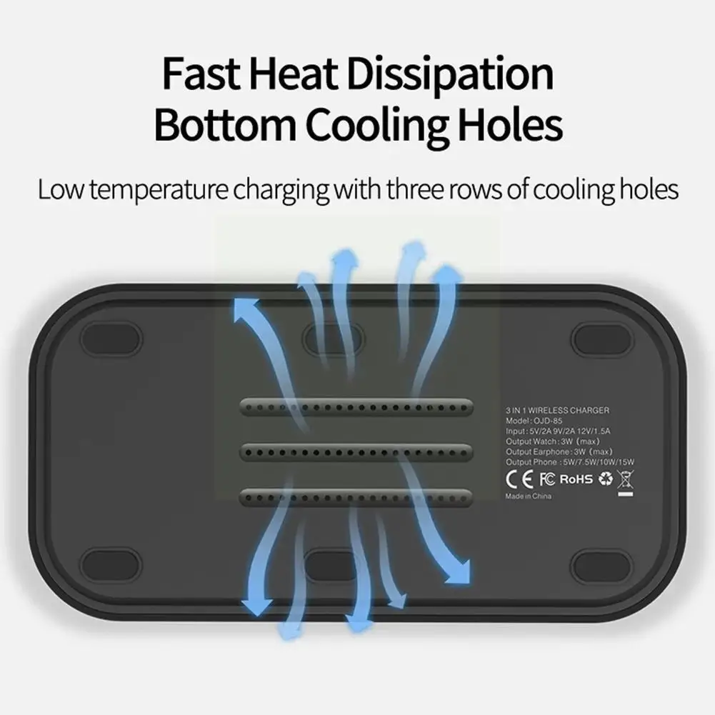 Mobile Phone Wireless Charging 3 In 1 Magnetic For 12/13 Charging Base For Watch 6 Se Pro 2 Charger Stand B9m8
Mobile Phone Wireless Charging 3 In 1 Magnetic For 12/13 Charging Base For Watch 6 Se Pro 2 Charger Stand B9m8