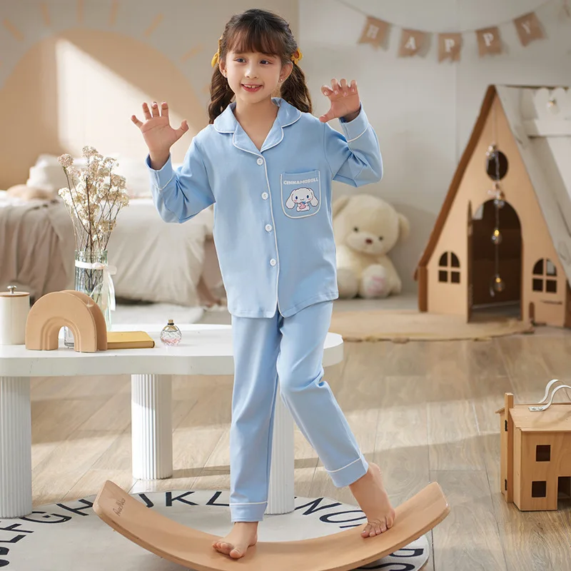2022 Sanrioed аниме Kuromi Cinnamoroll детские пижамы Мультяшные кавайные Мальчики Девочки Детская одежда женская одежда для сна подарок
2022 Sanrioed аниме Kuromi Cinnamoroll детские пижамы Мультяшные кавайные Мальчики Девочки Детская одежда женская одежда для сна подарок