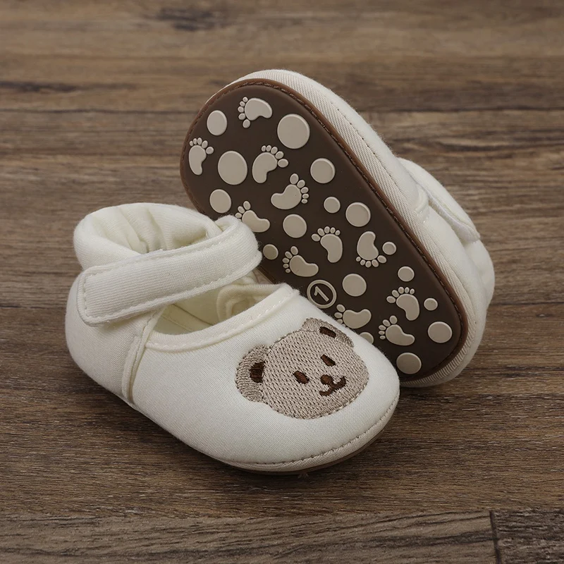Baby Shoes Cute Cartoon Bear Print Walking Shoe Infant Toddler Soft Sole Anti Slip First Walkers Casual Shoes
Baby Shoes Cute Cartoon Bear Print Walking Shoe Infant Toddler Soft Sole Anti Slip First Walkers Casual Shoes