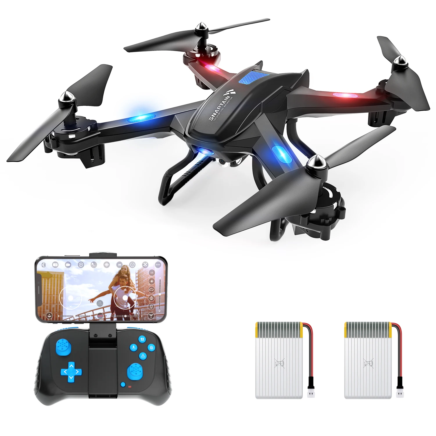 720P HD Drone with Dual Camera Wifi FPV Drone Optical Flow Positioning Rc Quadcopter
720P HD Drone with Dual Camera Wifi FPV Drone Optical Flow Positioning Rc Quadcopter