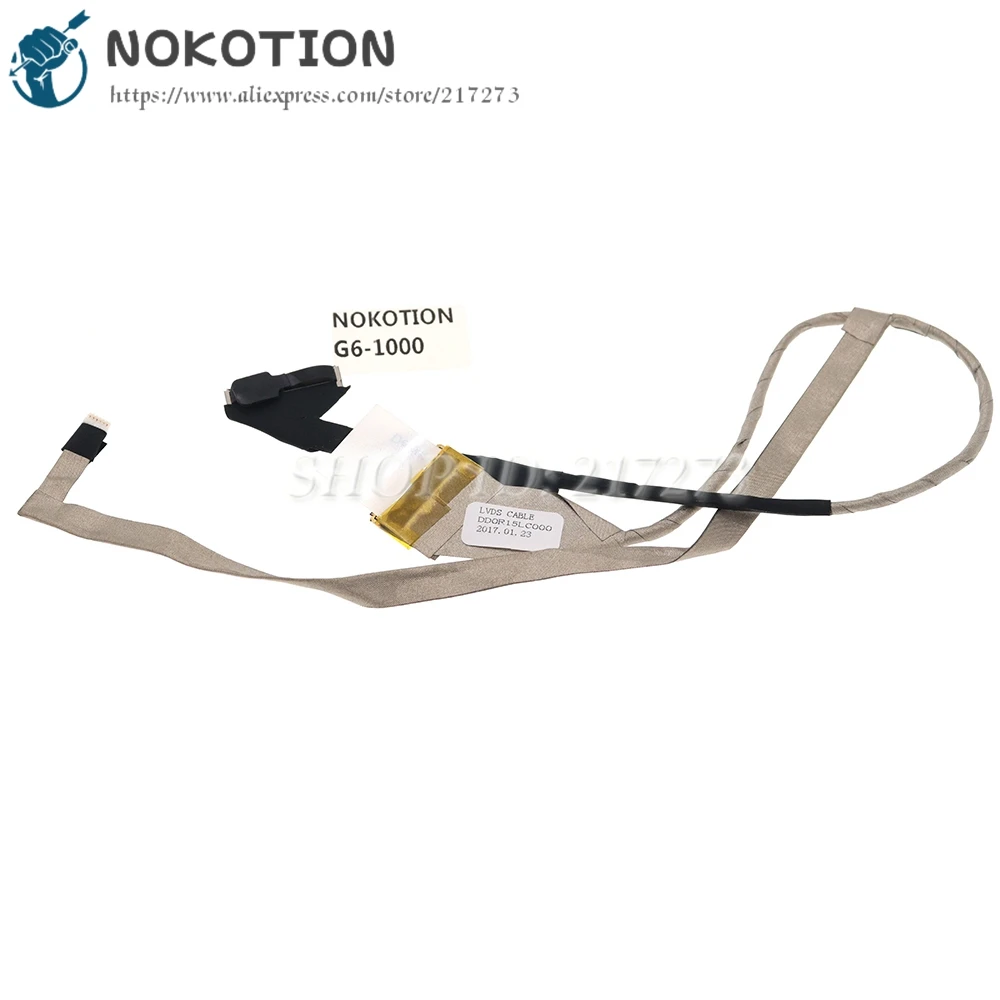 NOKOTION для HP Pavilion G6 G6-1000 G6-1206TX G6-1303TX Ноутбук LCD LED G6-1316tx cable DD0R15LC040 DD0R15LC050 DD
NOKOTION для HP Pavilion G6 G6-1000 G6-1206TX G6-1303TX Ноутбук LCD LED G6-1316tx cable DD0R15LC040 DD0R15LC050 DD
