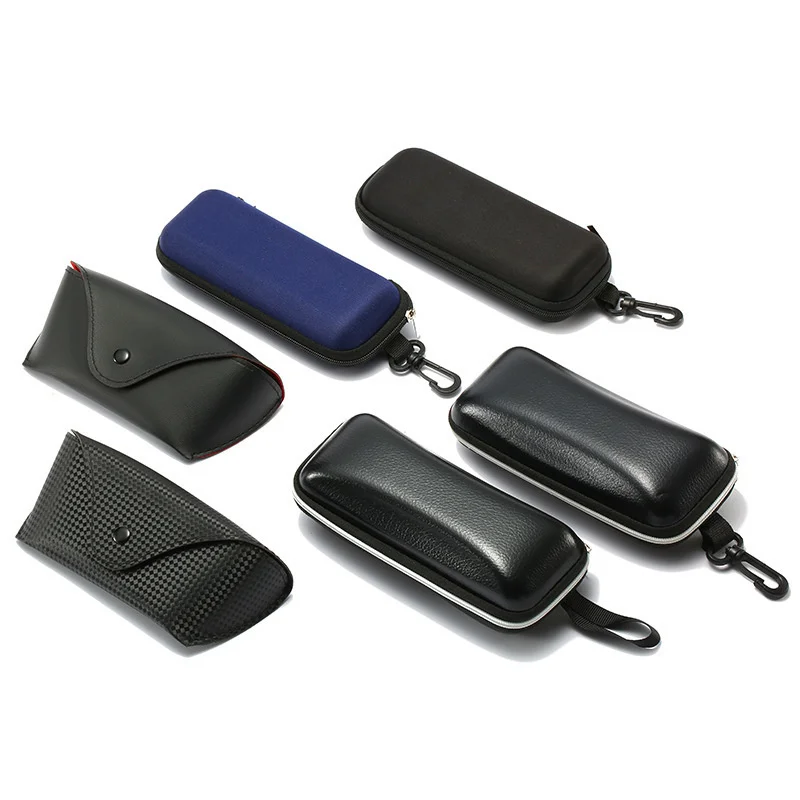 Protable Leather Glasses Case Protector Travel Pack Eyewear Sunglasses Hard Cover Case Unisex Glasses Box with Lanyard Zipper
Protable Leather Glasses Case Protector Travel Pack Eyewear Sunglasses Hard Cover Case Unisex Glasses Box with Lanyard Zipper
