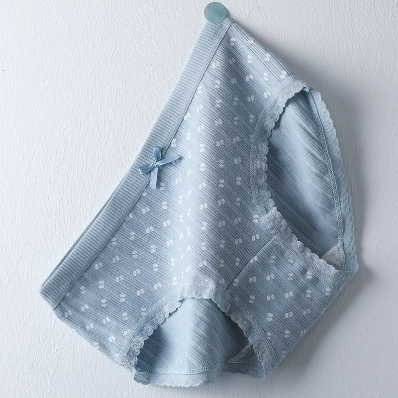 Трусики женские из чистого хлопка с принтом, 15 шт. 
Трусики женские из чистого хлопка с принтом, 15 шт.