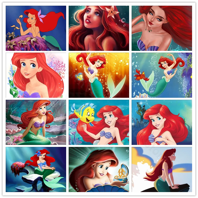 Disney Mermaid Diamond Painting Mosaic 5D Cartoon Character Diy Diamond Anime Diamond Kids Room Decoration
Disney Mermaid Diamond Painting Mosaic 5D Cartoon Character Diy Diamond Anime Diamond Kids Room Decoration