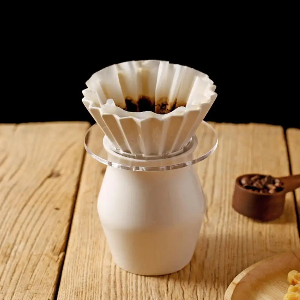 Coffee Filter 1 Set Durable Easy to Clean Convenient Cake Origami Filter Cup Coffee Shop Tool
Coffee Filter 1 Set Durable Easy to Clean Convenient Cake Origami Filter Cup Coffee Shop Tool
