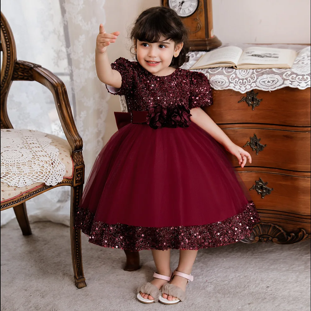Baby Girls Dress Sparkle Costumes Bow Sequin Tutu Fancy Girl Skirt Princess Birthday Performance Tuxedo Christmas Tulle Costumes
Baby Girls Dress Sparkle Costumes Bow Sequin Tutu Fancy Girl Skirt Princess Birthday Performance Tuxedo Christmas Tulle Costumes