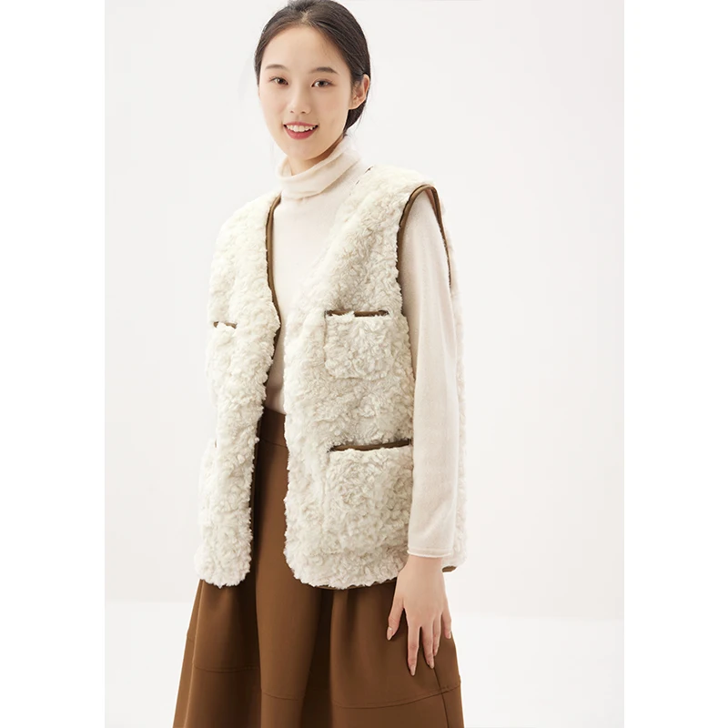 Winter Vests Jackets No Stuffing Autumn/Winter Pockets Outerwear & Coats V-Neck Casaco Feminino Women Vest
Winter Vests Jackets No Stuffing Autumn/Winter Pockets Outerwear & Coats V-Neck Casaco Feminino Women Vest