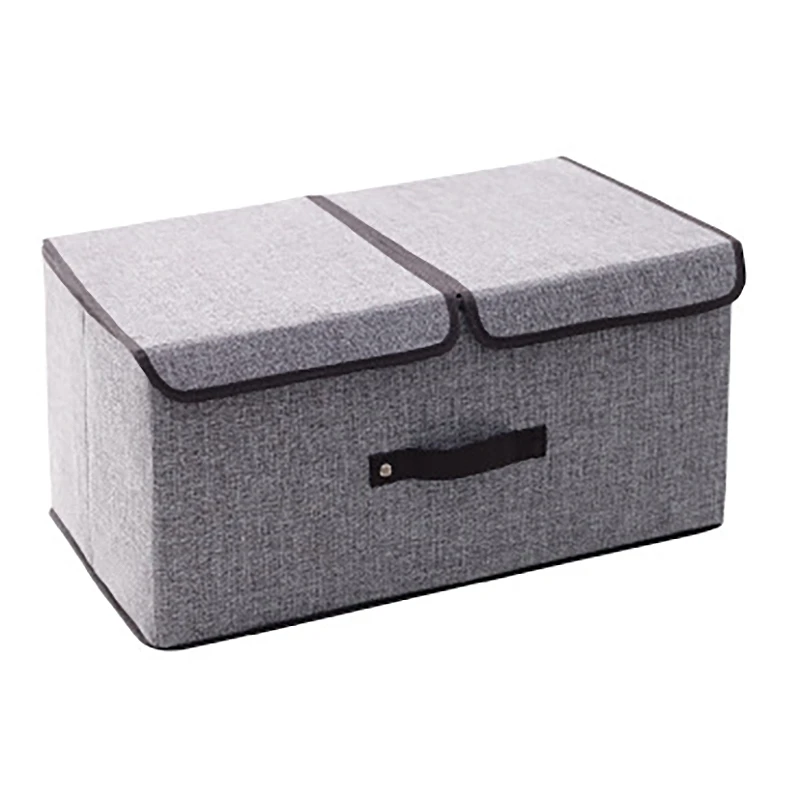Storage Bins With Lids Foldable Storage Bins Basket Closet With Handle For Shelf Double Lids Stackable Storage Box
Storage Bins With Lids Foldable Storage Bins Basket Closet With Handle For Shelf Double Lids Stackable Storage Box