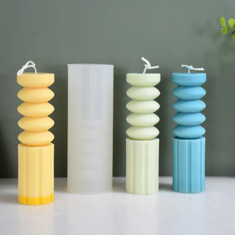3D Resin Molds Pillar Column Silicone Mold for Candle Classical Cylindrical Candle Soap Molds for Candles Making
3D Resin Molds Pillar Column Silicone Mold for Candle Classical Cylindrical Candle Soap Molds for Candles Making