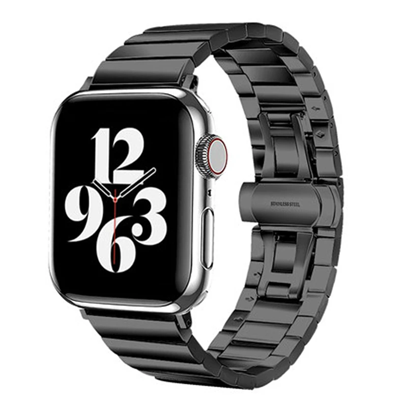 Metal Band for Apple Watch Strap 38mm 40mm 41mm 45mm 44mm 42mm Stainless Steel Wristband for iWatch SE 7/6/5/4/3/2/1 Bracelet
Metal Band for Apple Watch Strap 38mm 40mm 41mm 45mm 44mm 42mm Stainless Steel Wristband for iWatch SE 7/6/5/4/3/2/1 Bracelet