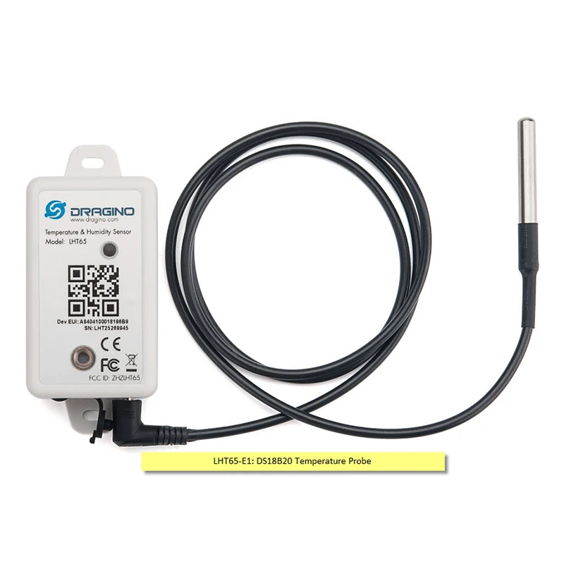 DRAGINO LoRa WAN LHT65N Temperature And Humidity LoRa Sensor Built In 2400mAh UK868 US915 AU915 Soil Moisture Sensors
DRAGINO LoRa WAN LHT65N Temperature And Humidity LoRa Sensor Built In 2400mAh UK868 US915 AU915 Soil Moisture Sensors