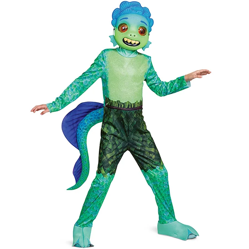 Hot Sale Green Beast Cosplay Sea Monster Deluxe Jumpsuit Costume Halloween for Kid Boy
Hot Sale Green Beast Cosplay Sea Monster Deluxe Jumpsuit Costume Halloween for Kid Boy