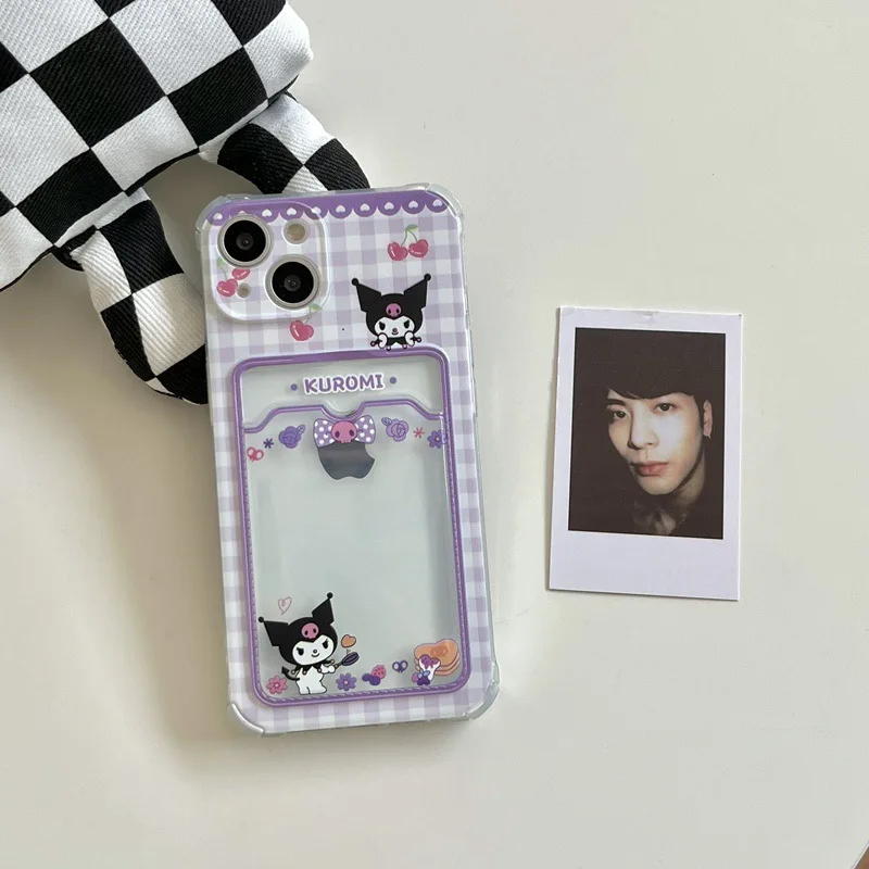 Чехол для IPhone Kuromi My Melody Sanrio Cinnamoroll Series чехол для задней карты объектив все включено простой чехол для телефона может вмещать фотографии
Чехол для IPhone Kuromi My Melody Sanrio Cinnamoroll Series чехол для задней карты объектив все включено простой чехол для телефона может вмещать фотографии