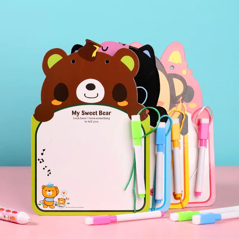 Children's Erasable Drawing Board Cartoon Animals Double-sided Doodle Board Boys Girls Drawing Writing Board Educational Toys
Children's Erasable Drawing Board Cartoon Animals Double-sided Doodle Board Boys Girls Drawing Writing Board Educational Toys