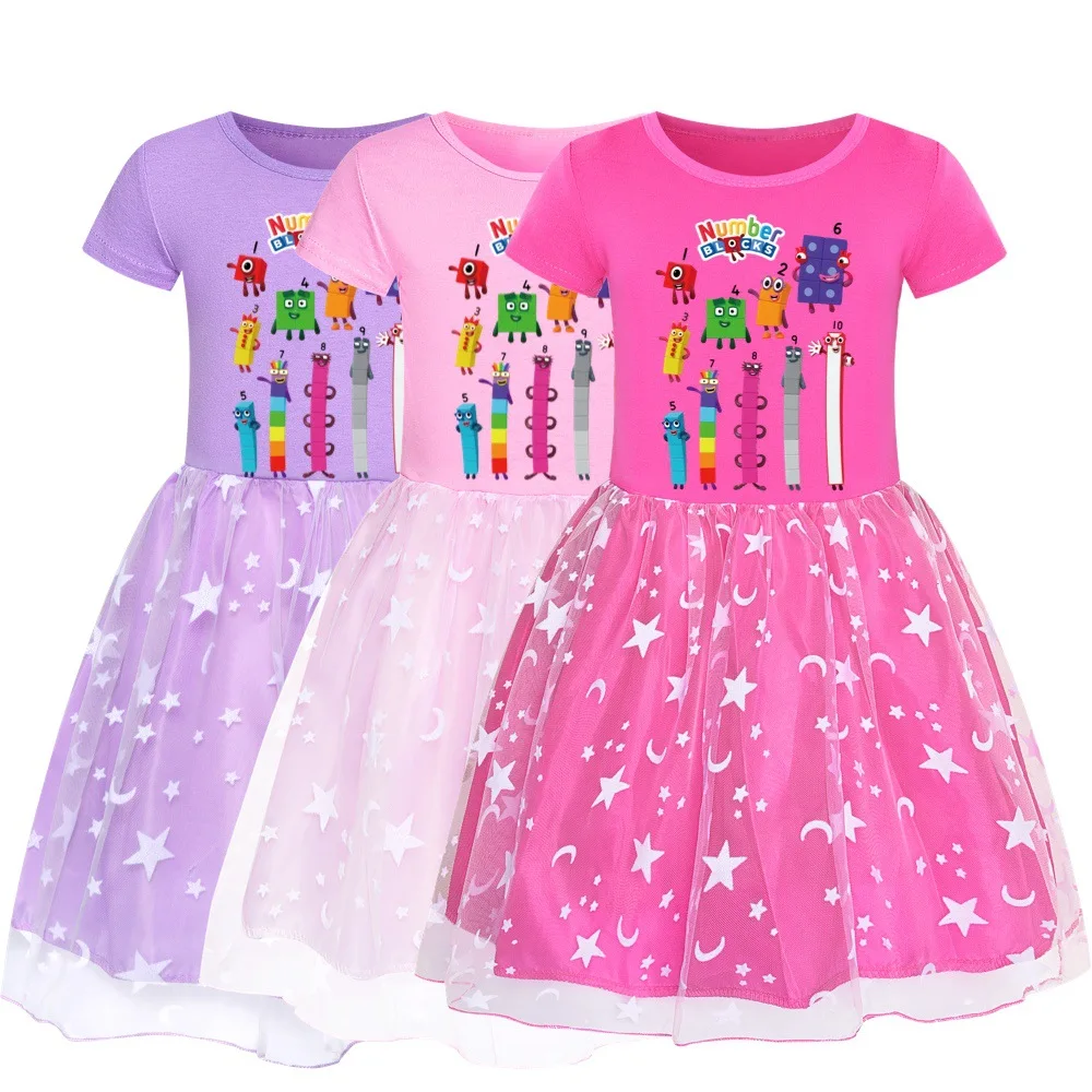 Number Blocks Dress Kids Summer Dresses Baby Girls Casual Clothes Toddler Girl Short Sleeve Princess Dress for Wedding Party
Number Blocks Dress Kids Summer Dresses Baby Girls Casual Clothes Toddler Girl Short Sleeve Princess Dress for Wedding Party
