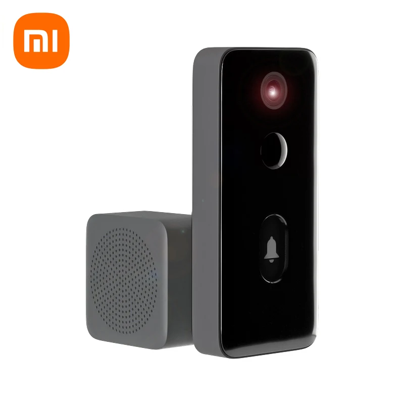 

Xiaomi Video Doorbell 2 MJML02-FJ AI Smart Doorman Human Detect 3Day Cloud Storage Voice Change 2Way Talk Night Vision DND