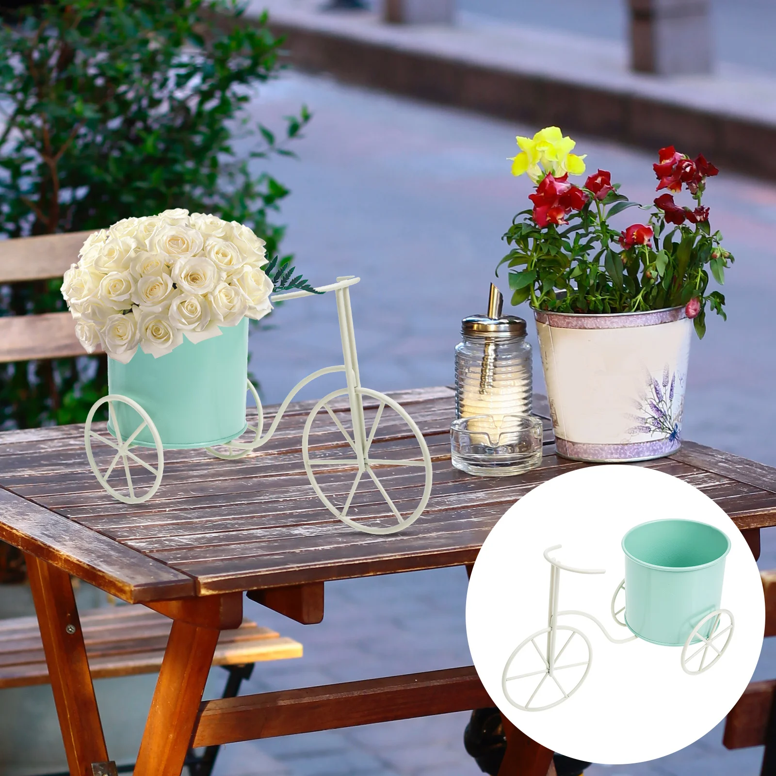 Flower Bike Holder Pen Bucket Buckets Iron Flowerpot Rural Style Crafts Adornment Multi Function Stand
Flower Bike Holder Pen Bucket Buckets Iron Flowerpot Rural Style Crafts Adornment Multi Function Stand
