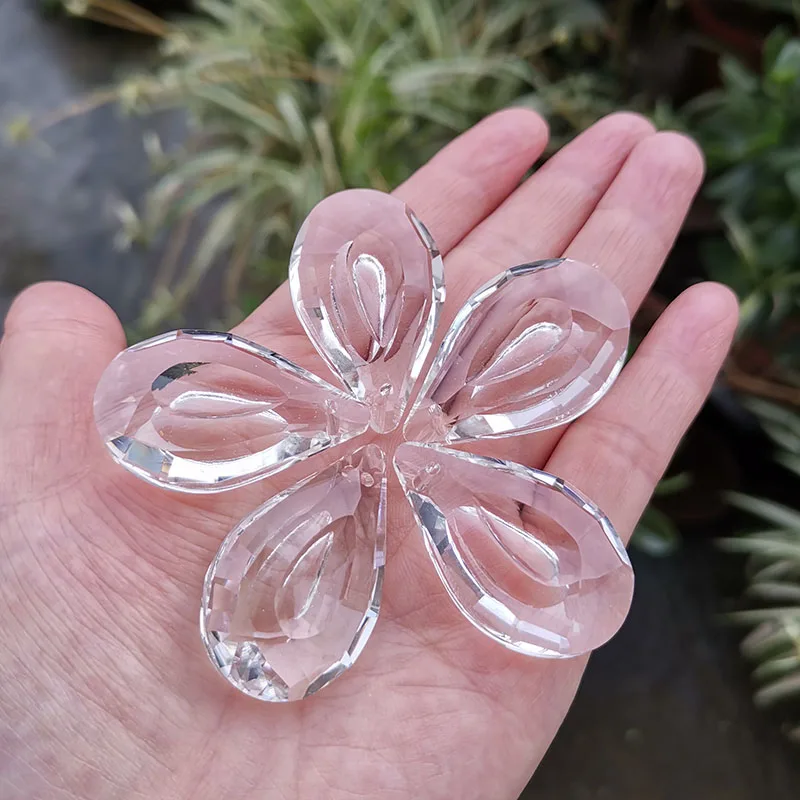 50mm Crystal Prism Suncatcher Hanging Pendant Chandelier Lamp Parts Glass Beads Accessory Craft Home Wedding Decor Figurine
50mm Crystal Prism Suncatcher Hanging Pendant Chandelier Lamp Parts Glass Beads Accessory Craft Home Wedding Decor Figurine