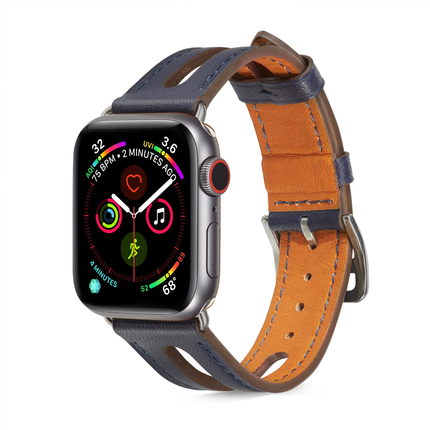 Genuine Leather Watch Strap for Apple Series 7 6 SE 5 4 3 personality Watchbands 38mm 40mm 41mm 42mm 44mm 45mm Straps for iwatch
Genuine Leather Watch Strap for Apple Series 7 6 SE 5 4 3 personality Watchbands 38mm 40mm 41mm 42mm 44mm 45mm Straps for iwatch