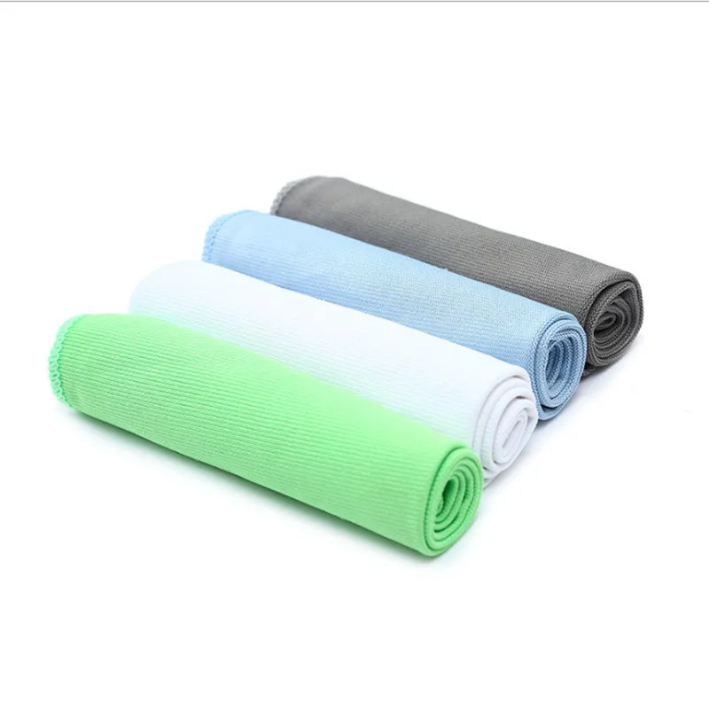 1Pc Microfiber Glass Mirror Cleaning Cloth Solid Color Kitchen Towel Wine Glass Napkin Metal Polishing Car Window Clean Tool
1Pc Microfiber Glass Mirror Cleaning Cloth Solid Color Kitchen Towel Wine Glass Napkin Metal Polishing Car Window Clean Tool