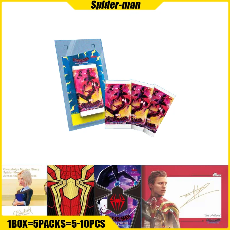 CAMILII Spider-man Cards Anime Figure Playing Cards Mistery Box Board Game Booster Box Toys Birthday Gifts for Boys and Girls
CAMILII Spider-man Cards Anime Figure Playing Cards Mistery Box Board Game Booster Box Toys Birthday Gifts for Boys and Girls