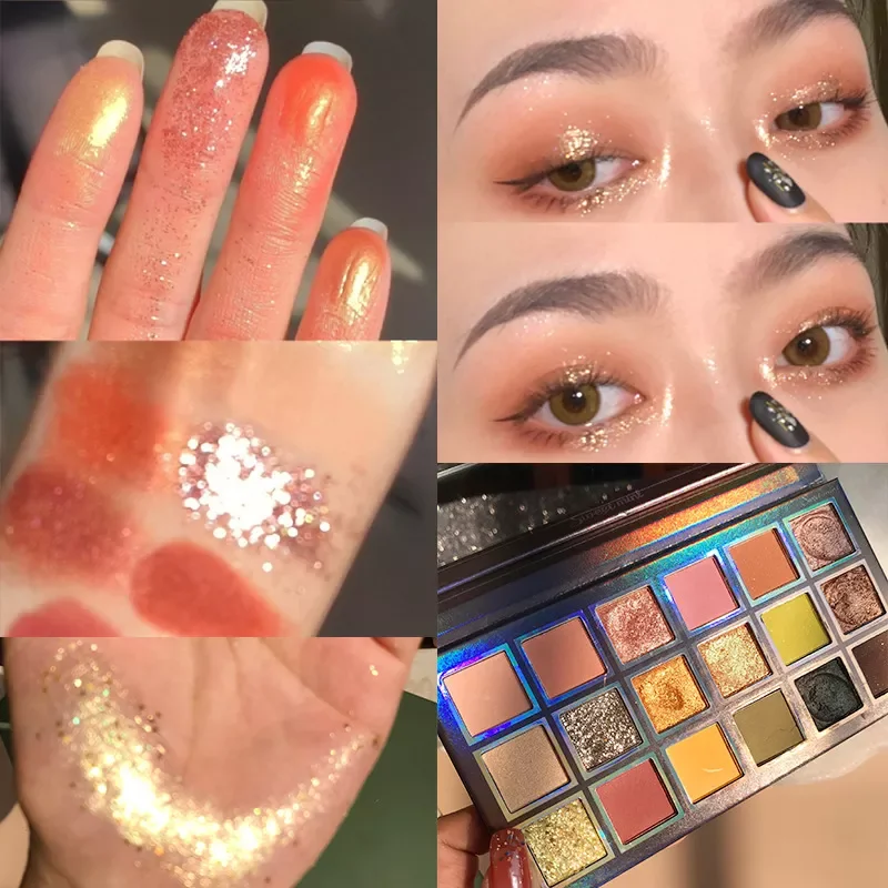 NEW2023 18 Colors Potato Sequin Eyeshadow Palette Long-Lasting Brighten Waterproof Matte Pearlescent Mashed Eye shadow TSLM1D
NEW2023 18 Colors Potato Sequin Eyeshadow Palette Long-Lasting Brighten Waterproof Matte Pearlescent Mashed Eye shadow TSLM1D