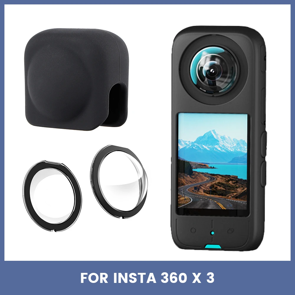 Silicone Protective Case For Insta360 X3 Lens Cap Body Cover Neck Strap Lens Guards Cover For Insta 360 X 3 Camera Accessories
Silicone Protective Case For Insta360 X3 Lens Cap Body Cover Neck Strap Lens Guards Cover For Insta 360 X 3 Camera Accessories