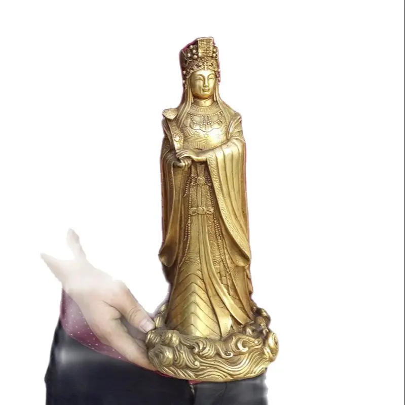 Gran hogar, familia, protección eficaz-talismán, bendice la paz, diosa Mazu, Matsu, Colección, estatua de cobre, decoración
Gran hogar, familia, protección eficaz-talismán, bendice la paz, diosa Mazu, Matsu, Colección, estatua de cobre, decoración