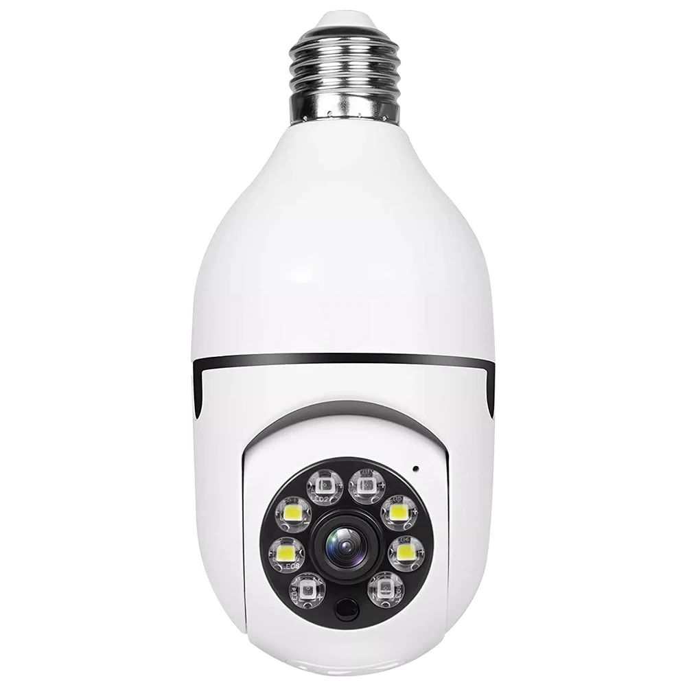 Bulb Camera Indoor Bulb Camera with 360 Degree Rotation and Two Way Voice Intercom Perfect for Baby Monitoring
Bulb Camera Indoor Bulb Camera with 360 Degree Rotation and Two Way Voice Intercom Perfect for Baby Monitoring