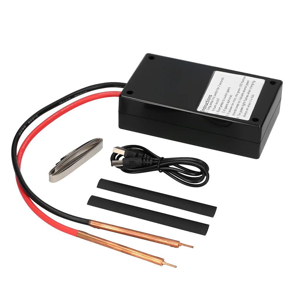 For 18650 Battery DIY Spot Welder Portable 6 Gears Adjustable Mini Spot Welding Machine With 2 Welding Pens Nickel Sheet
For 18650 Battery DIY Spot Welder Portable 6 Gears Adjustable Mini Spot Welding Machine With 2 Welding Pens Nickel Sheet