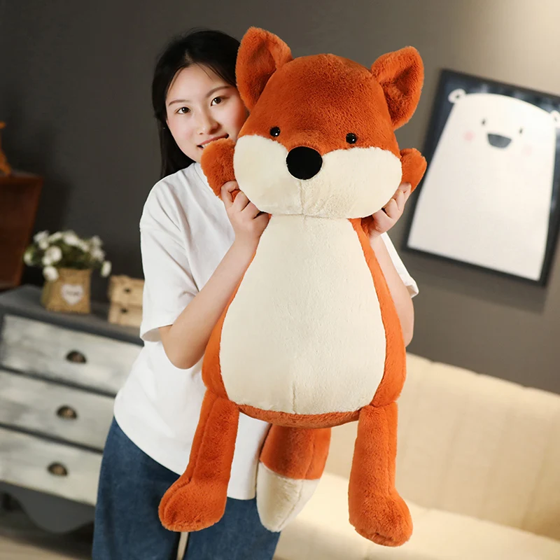 35-90cm Soft Fluffy Fox Plush Toy Cute Cartoon Animal Fox Stuffed Doll Girls Lover Valentine's Gift Kawaii Sofa Decor Pillows
35-90cm Soft Fluffy Fox Plush Toy Cute Cartoon Animal Fox Stuffed Doll Girls Lover Valentine's Gift Kawaii Sofa Decor Pillows