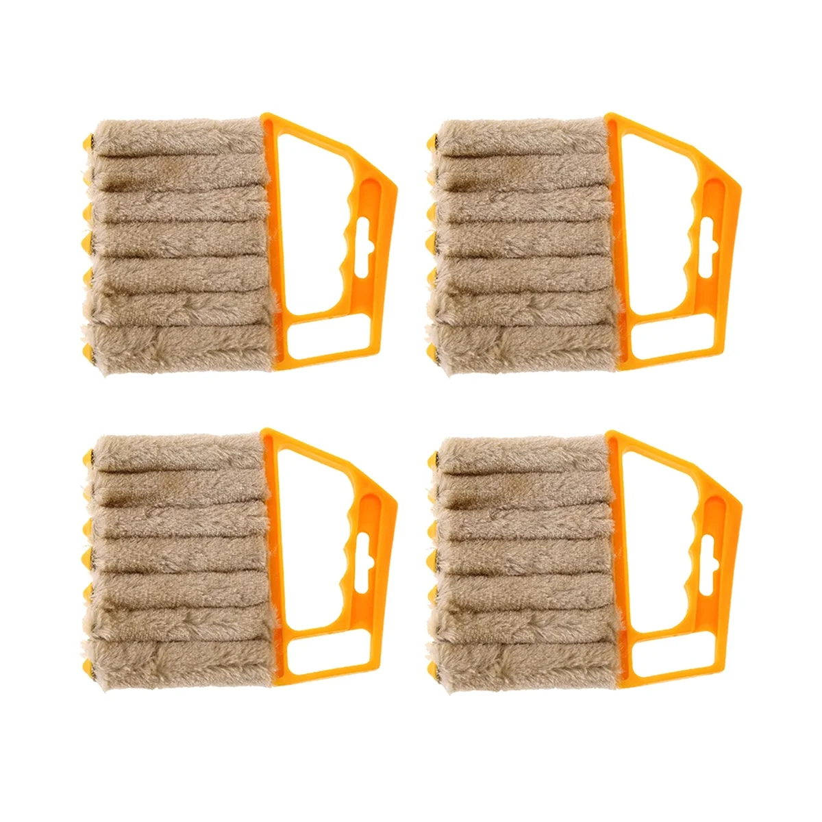4Pcs Handheld Blinds Cleaner Shutter Curtain Brush Dust Remover for Air Conditioning Home /Car Vents/Fan/Shutters-Yellow
4Pcs Handheld Blinds Cleaner Shutter Curtain Brush Dust Remover for Air Conditioning Home /Car Vents/Fan/Shutters-Yellow