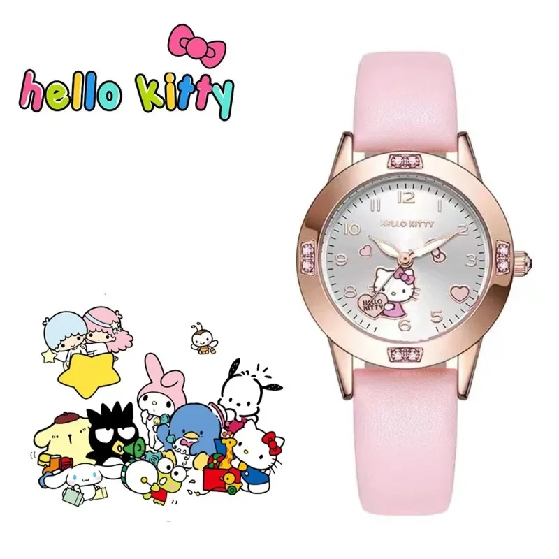 Hello Kitty Kids Quartz Watch Children Casual Waterproof Sanrio Cartoon Anime Watches Fashion WristWatch Birthday Girls Gifts
Hello Kitty Kids Quartz Watch Children Casual Waterproof Sanrio Cartoon Anime Watches Fashion WristWatch Birthday Girls Gifts