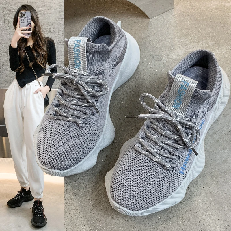 New Women's Soft Comfortable Shoes Spring New Outdoor Running Non-slip Shock-absorbing Lace-up Sneakers for Woman
New Women's Soft Comfortable Shoes Spring New Outdoor Running Non-slip Shock-absorbing Lace-up Sneakers for Woman