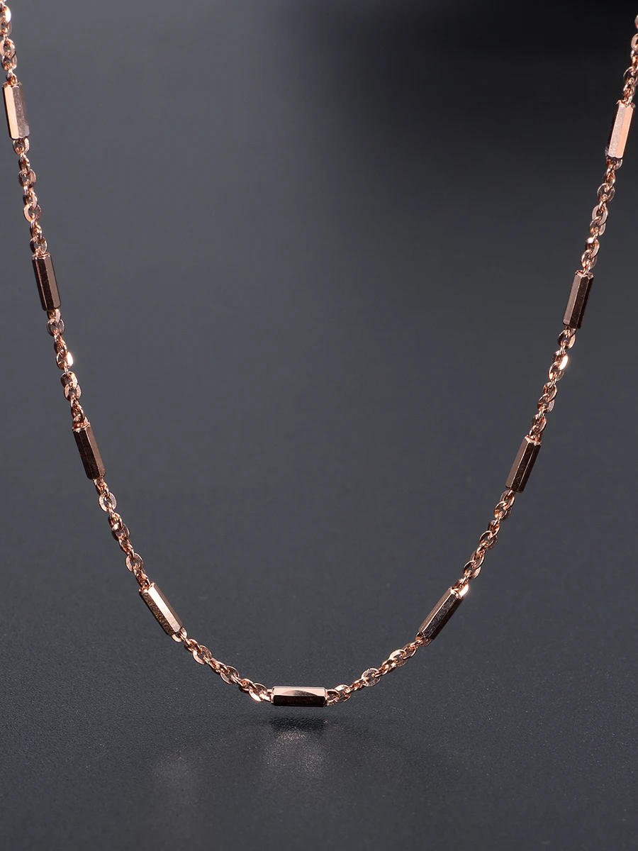 Real 18K Rose Gold Chain Long Bead O-link Necklace Italian Crafts Au750 Jewelry 16inch 18inchL 20inchL
Real 18K Rose Gold Chain Long Bead O-link Necklace Italian Crafts Au750 Jewelry 16inch 18inchL 20inchL