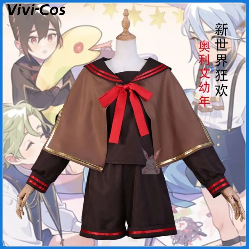 Vivi-Cos Game Nu: Carnival Olivine, одежда для подростков, классный красивый костюм для косплея, Хэллоуина, унисекс, для ролевых игр, вечерние Carnival New
Vivi-Cos Game Nu: Carnival Olivine, одежда для подростков, классный красивый костюм для косплея, Хэллоуина, унисекс, для ролевых игр, вечерние Carnival New