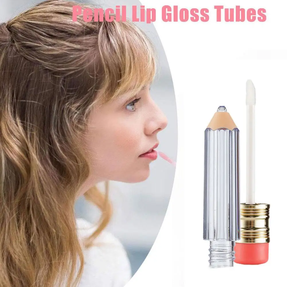 1pc Pencil Shaped Empty Lip Gloss Tubes Containers Lip Mini Gloss Bottles Containers Tubes Refillable Clear Oil R0J5
1pc Pencil Shaped Empty Lip Gloss Tubes Containers Lip Mini Gloss Bottles Containers Tubes Refillable Clear Oil R0J5
