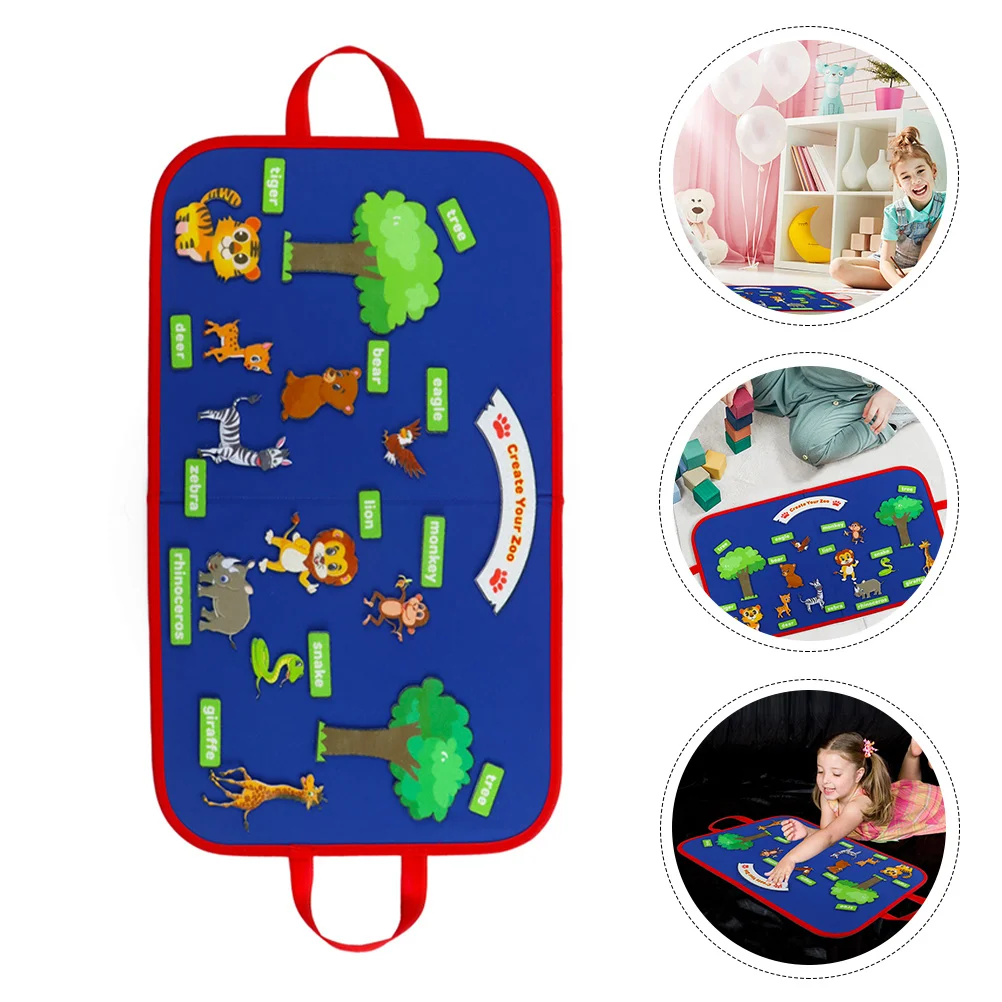 1 Set of Portable Novel Felt Board Educational Toys Felt-Board Stories Bag for Girl
1 Set of Portable Novel Felt Board Educational Toys Felt-Board Stories Bag for Girl