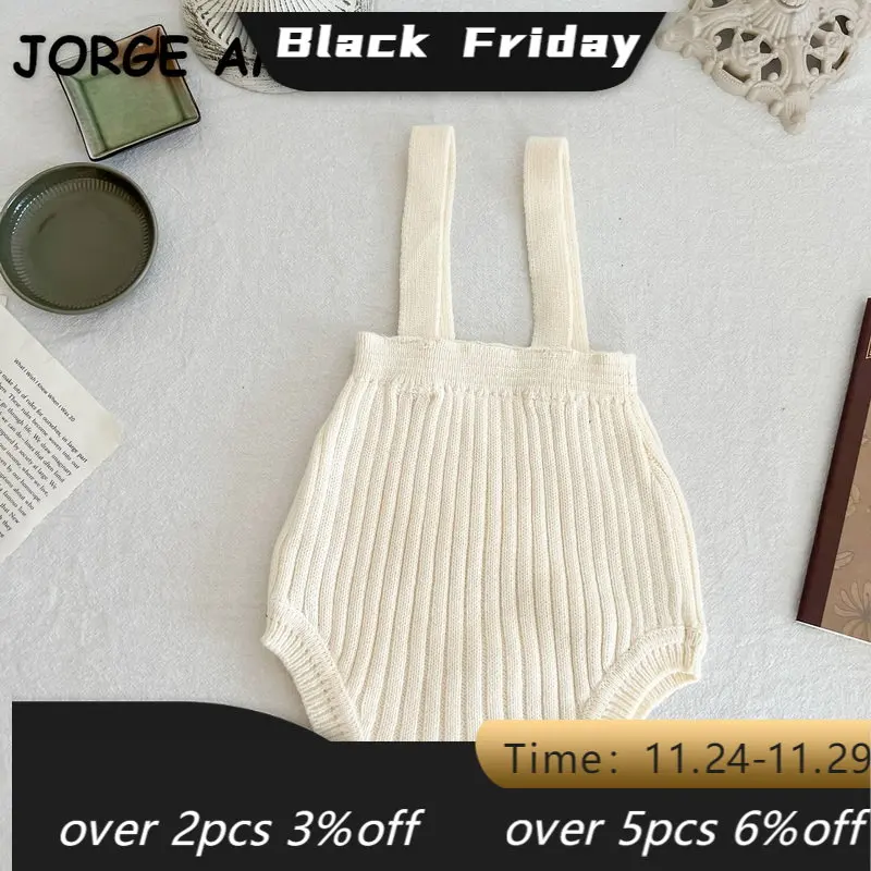 Korean Style New Autumn Baby Girl Boy Bodysuit Beige Apricot Waffle Sling Sleeveless Knitwear Romper Child Casual Clothes E2226
Korean Style New Autumn Baby Girl Boy Bodysuit Beige Apricot Waffle Sling Sleeveless Knitwear Romper Child Casual Clothes E2226