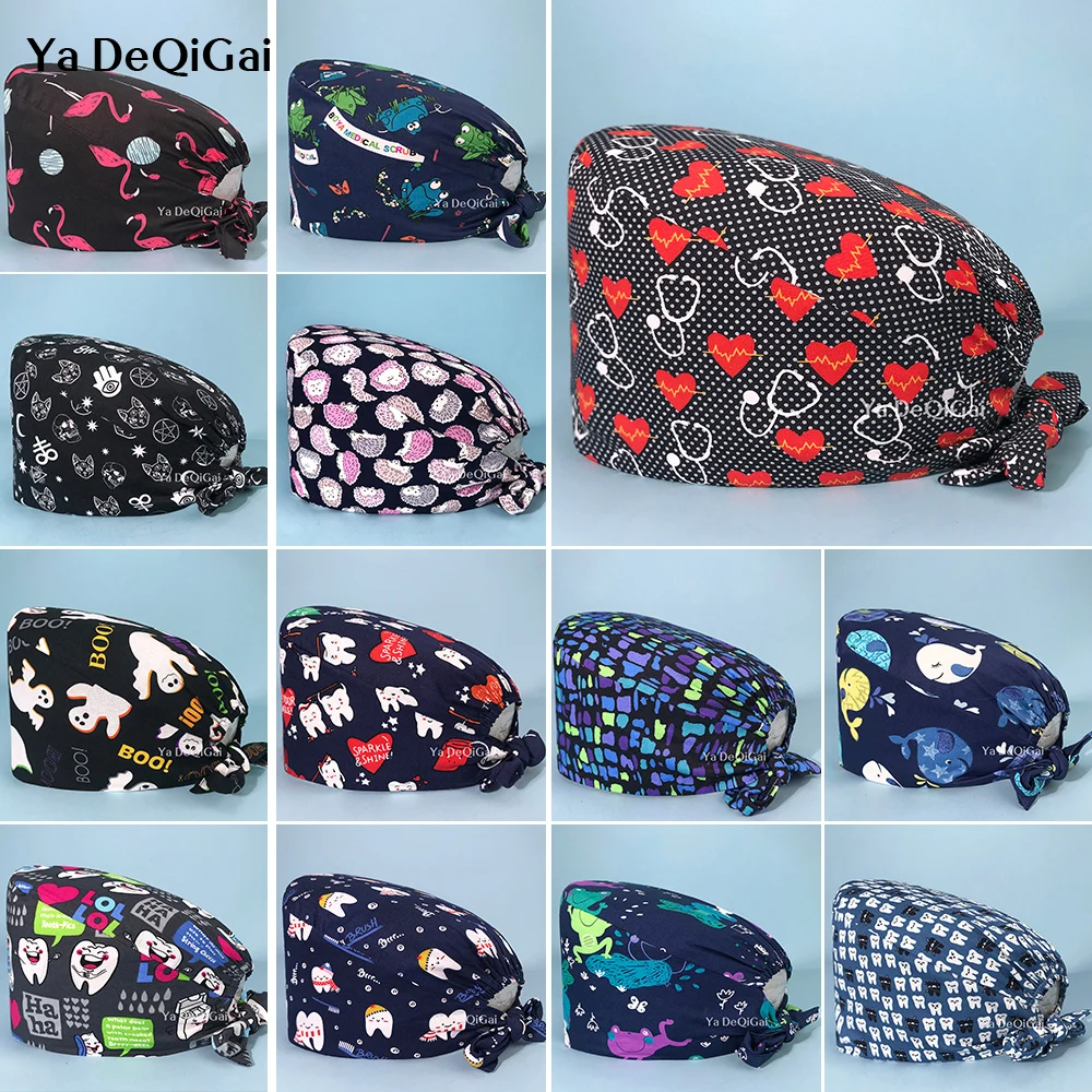 High Quality Unisex multicolor scrubs hats cotton tooth printing hats sweat-absorbent Adjustable Elastic scrubs caps adjustable
High Quality Unisex multicolor scrubs hats cotton tooth printing hats sweat-absorbent Adjustable Elastic scrubs caps adjustable