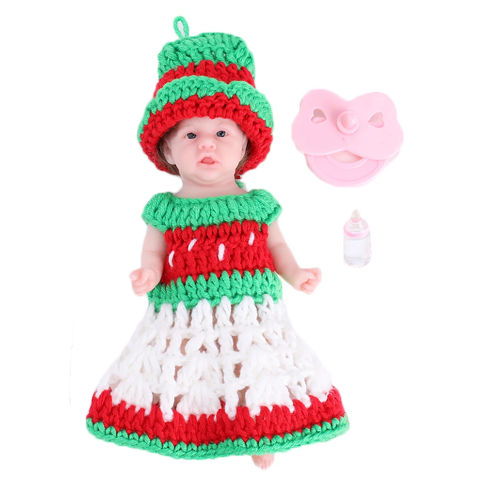 19cm Reborn Bebe Doll Newborn Toy for Girls Birthday Gifts Cute Baby Dolls Alive Silicone Vinyl Pink Outfit with nipple bottle
19cm Reborn Bebe Doll Newborn Toy for Girls Birthday Gifts Cute Baby Dolls Alive Silicone Vinyl Pink Outfit with nipple bottle