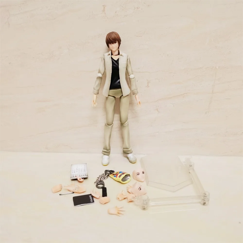 Anime Death Note Yagami Light PVC Action Figure Collectible Model Doll Toy 16cm Figma
Anime Death Note Yagami Light PVC Action Figure Collectible Model Doll Toy 16cm Figma
