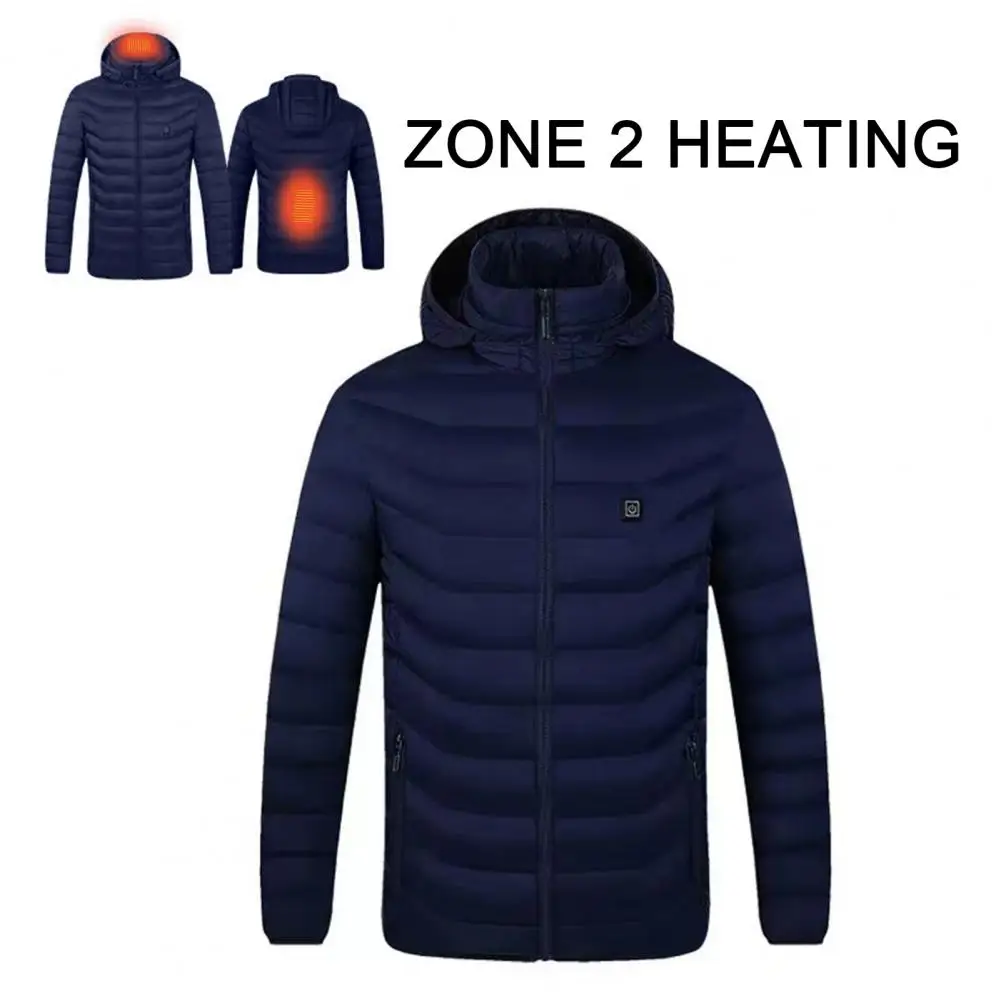 Thermal Coat Hooded Jackets for Men Quick Heating Usb Rechargeable Washable Winter Coats with Adjustable Temperature Electric
Thermal Coat Hooded Jackets for Men Quick Heating Usb Rechargeable Washable Winter Coats with Adjustable Temperature Electric