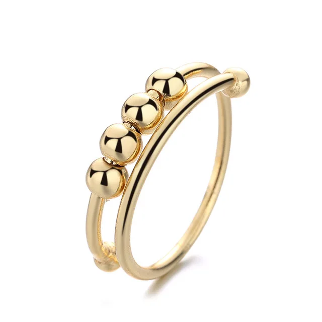 Antistress Anxiety Ring Fidget Spinner Toys For Women Men Rotate Freely Anti Stress Anxiety Ring Single Coil Spiral Beads Gifts
Antistress Anxiety Ring Fidget Spinner Toys For Women Men Rotate Freely Anti Stress Anxiety Ring Single Coil Spiral Beads Gifts