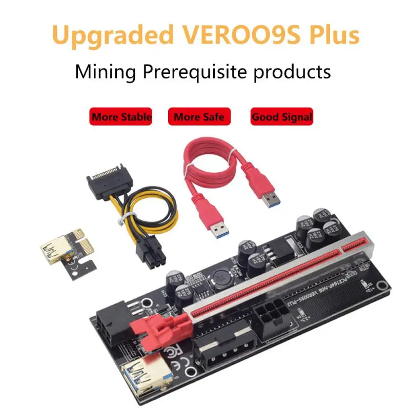 1pcs TISHRIC 3 In 1 PCI PCIE Riser 009s Plus PCI Express Extension Card PCI Express X16 VER009s PLUS Riser Card For Mining
1pcs TISHRIC 3 In 1 PCI PCIE Riser 009s Plus PCI Express Extension Card PCI Express X16 VER009s PLUS Riser Card For Mining