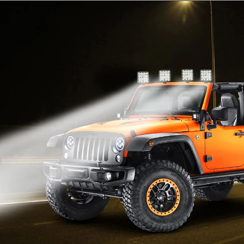 1PCS 48W Work Light 16LED 12V 24V Offroad SUV Tractor Trucks Fog Light Work Lamp 
1PCS 48W Work Light 16LED 12V 24V Offroad SUV Tractor Trucks Fog Light Work Lamp