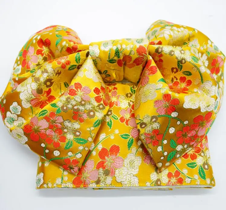 Japanese Kimono Belt Women Bow Girdle Waistband Vintage Flower Tradition Gold colour
Japanese Kimono Belt Women Bow Girdle Waistband Vintage Flower Tradition Gold colour