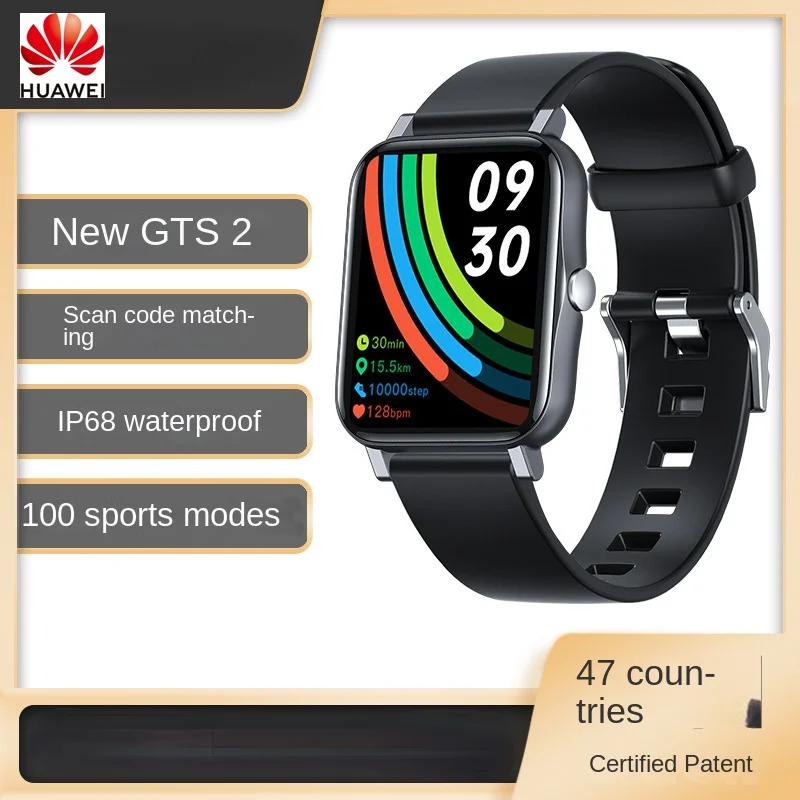 Huawei Gts2 Sports Bracelet Waterproof Meiru Weather Temperature Measurement Heart Rate Alarm Sleep Detection Smart Watch
Huawei Gts2 Sports Bracelet Waterproof Meiru Weather Temperature Measurement Heart Rate Alarm Sleep Detection Smart Watch